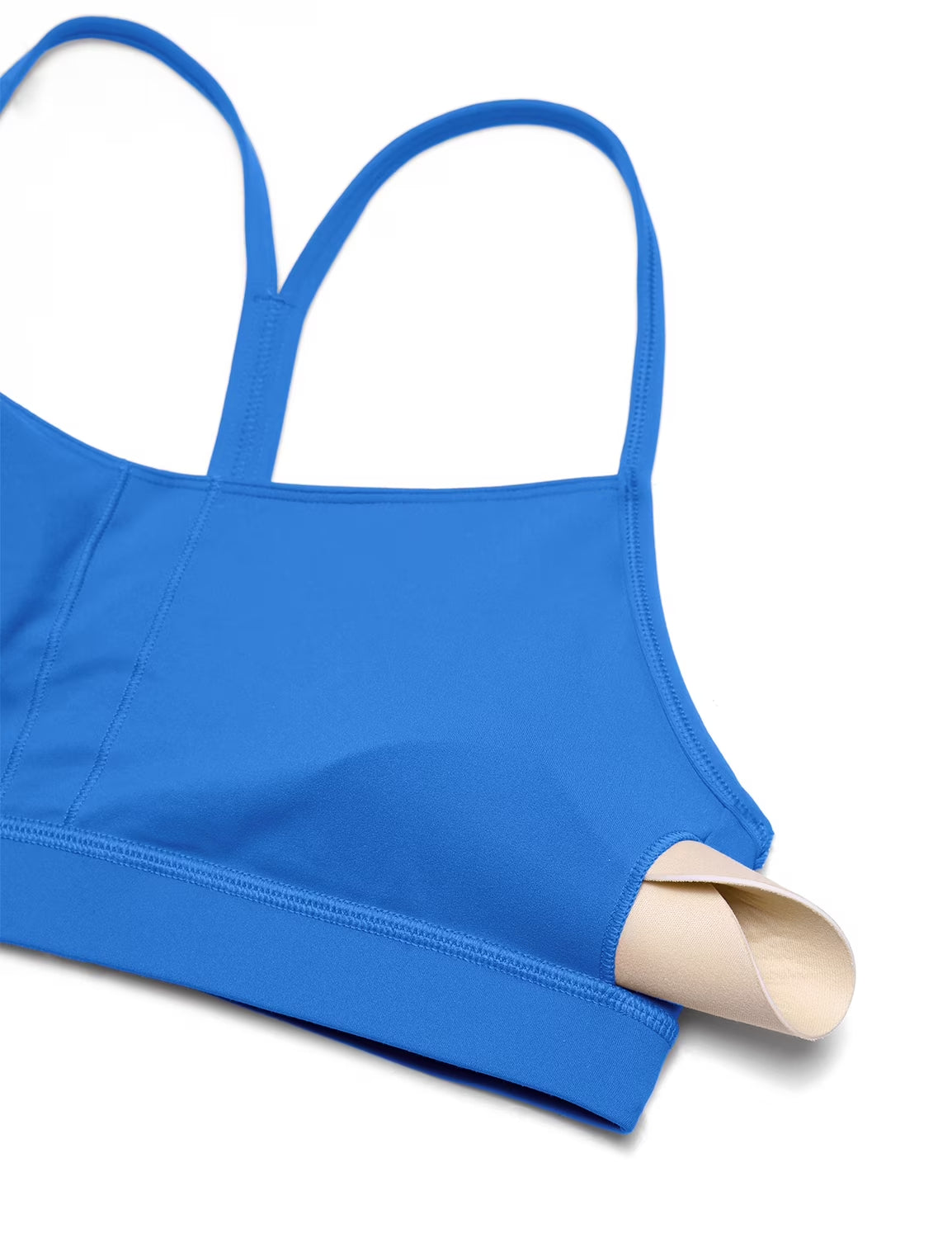 Butterluxe Womens Workout Bras Wireless Racerback Padded Yoga Sports Bra