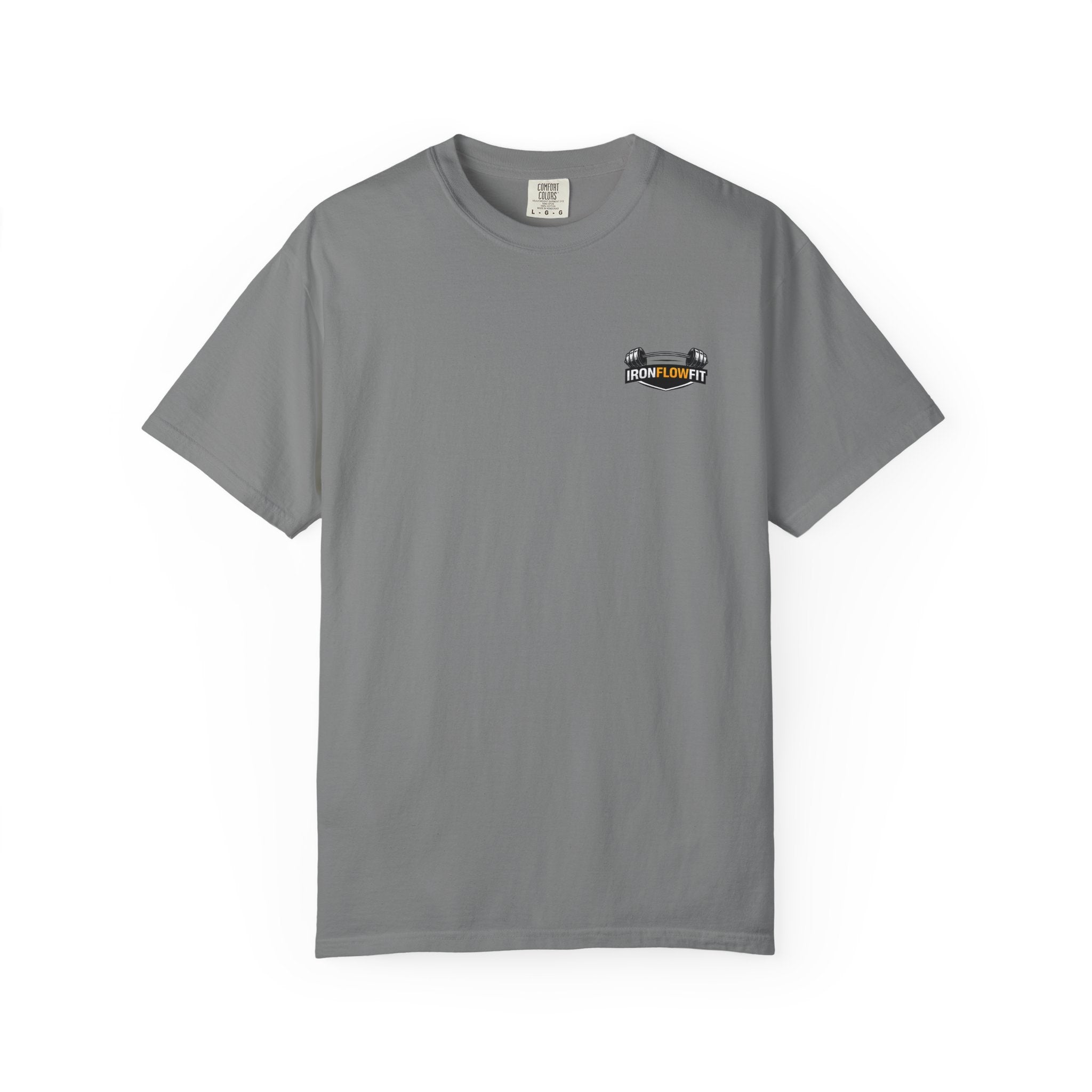 Feel Good. Live Better. T-Shirt | Small Chest Logo, Back Slogan