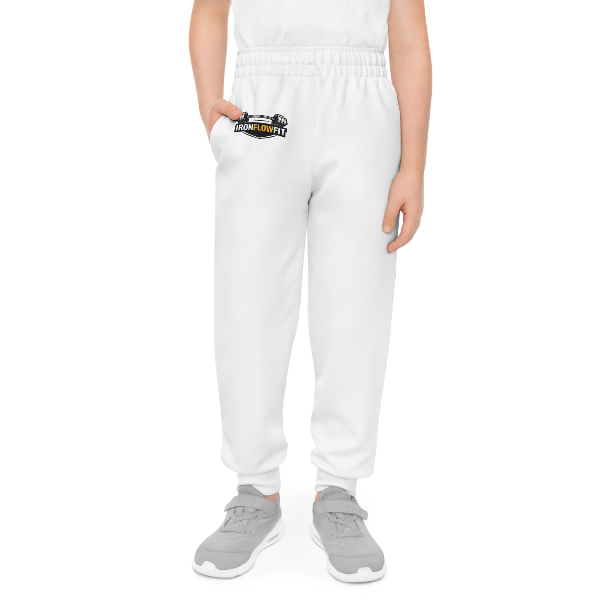 Youth Joggers IronFlowFit Logo Sweatpants