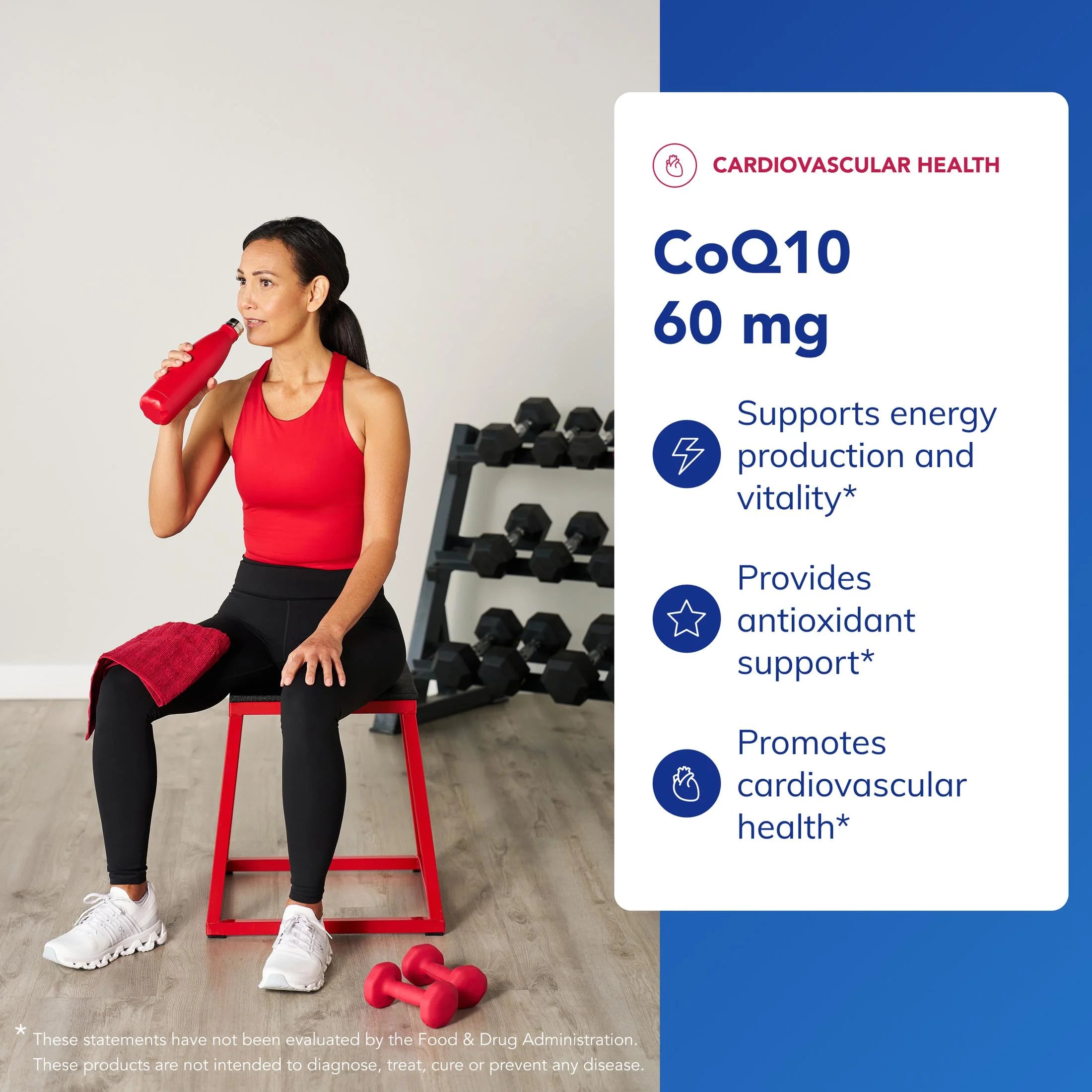 Coq10 60 Mg | Coenzyme Q10 Supplement for Energy, Antioxidants, Brain and Cellular Health, Cognition, and Cardiovascular Support* | 250 Capsules